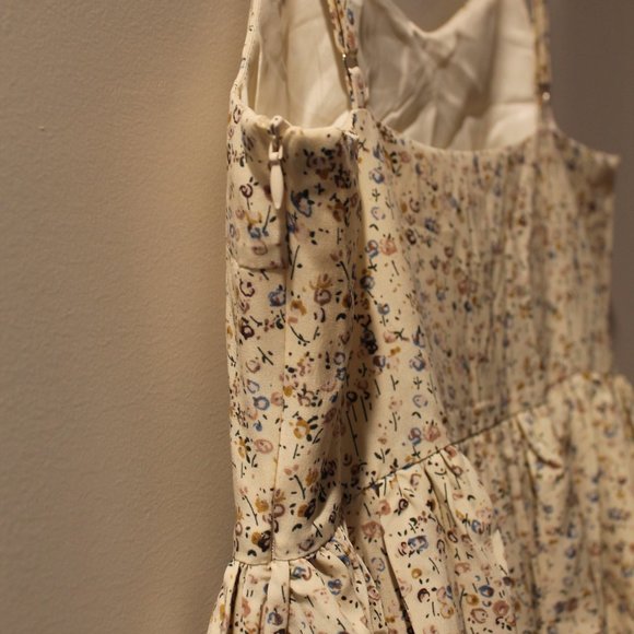 Floral Cami Babydoll Dress - Picture 6 of 8